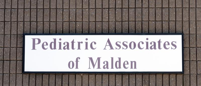 Pediatric Associates of Malden sign